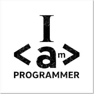 I AM PROGRAMER Posters and Art